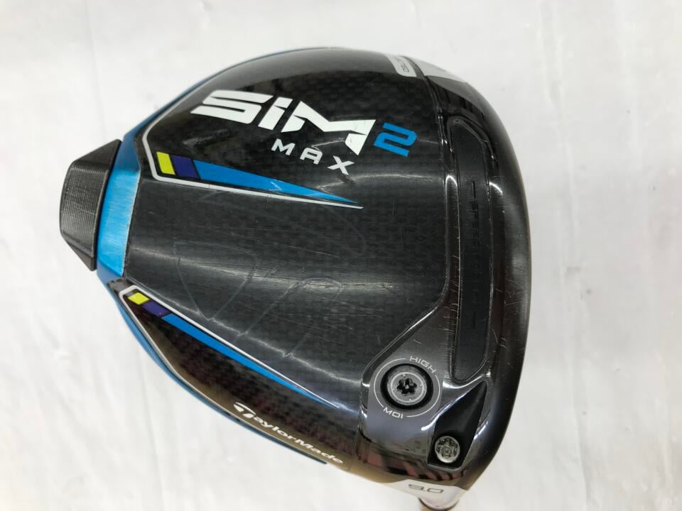【中古】テーラーメイド SIM2 MAX ドライバー 9&deg; SRフレックス 45.75インチ ヘッドカバーあり TENSEI BLUE TM50(SIM2) Cランク 右利き用 Taylormade ゴルフクラブ シム2マックス ゴルフドゥ ゴルフ用品 GOLF｜ゴルフ ドゥ 中古クラブ店