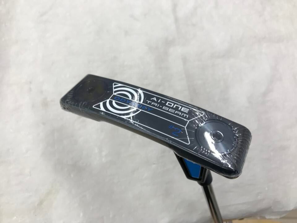 【中古】オデッセイ Ai-ONE TRI-BEAM #2 パター 34.0インチ ヘッドカバーあり オリジナルスチール Sランク 右利き用 ODYSSEY ゴルフクラブ ゴルフドゥ ゴルフ用品 GOLF DO 中古ゴルフクラブ