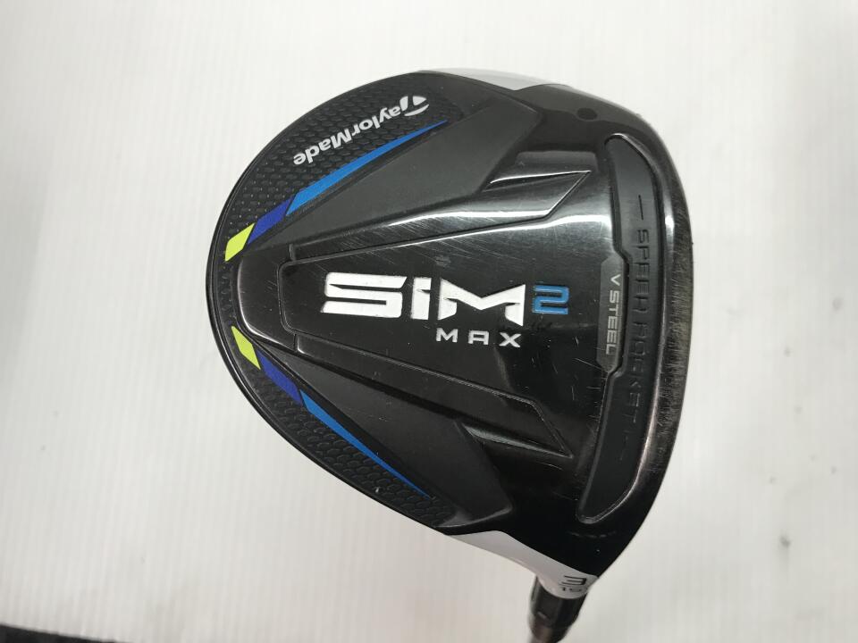 【中古】テーラーメイド SIM2 MAX フェアウェイウッド 3W 15&deg; Sフレックス 44.0インチ Speeder EVOLTUION 6 FW50 リシャフト品 Dランク 右利き用 Taylormade ゴルフクラブ シム2マックス ゴルフドゥ ゴルフ｜ゴルフ ドゥ 中古クラブ店