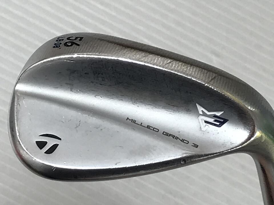 【中古】テーラーメイド MILLED GRIND 3 クローム ウェッジ 56° S200フレックス 35.0インチ ダイナミックゴールド HT Dランク 右利き用 Taylormade ゴルフクラブ ミルドグラインド3 ゴルフドゥ ゴルフ