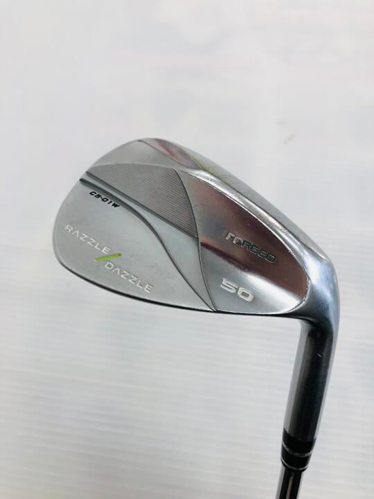 【中古】ラズル･ダズル CS-01W ウェッジ 50° Sフレックス 35.5インチ NSﾌﾟﾛ MODUS 3 TOUR 120 リシャフト品 Cランク 右利き用 RAZZLE DAZZLE ゴルフクラブ ゴルフドゥ ゴルフ用品 GOLF DO 中古ゴルフク