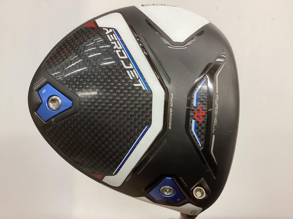 【中古】コブラ AEROJET MAX ドライバー 10.5° Rフレックス 45.5インチ ヘッドカバーあり SPEEDER NX for Cobra(AEROJET) Cランク 右利き用 COBRA ゴルフクラブ エアロジェットマックス ゴルフドゥ ゴルフ用