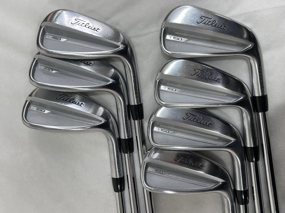 【中古】タイトリスト T150 2023 アイアンセット 25° Sフレックス 38.0インチ NSプロ MODUS 3 TOUR 105 Cランク 右利き用 Titleist ゴルフクラブ ゴルフドゥ ゴルフ用品 GOLF DO 中古ゴルフクラブ