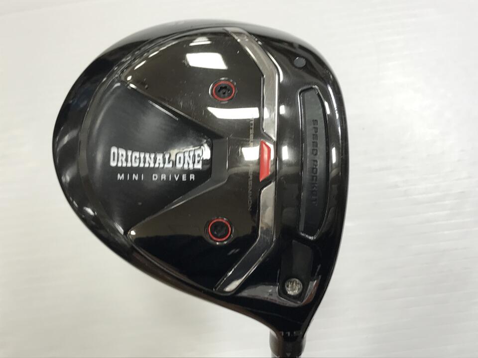 【中古】テーラーメイド ORIGINAL ONE MINI DRIVER US ドライバー 11.5° Rフレックス 43.75インチ ヘッドカバーあり TENSEI CK Orange 60 リシャフト品 Cランク 右利き用 Taylormade ゴルフクラブ ゴルフドゥ ゴ