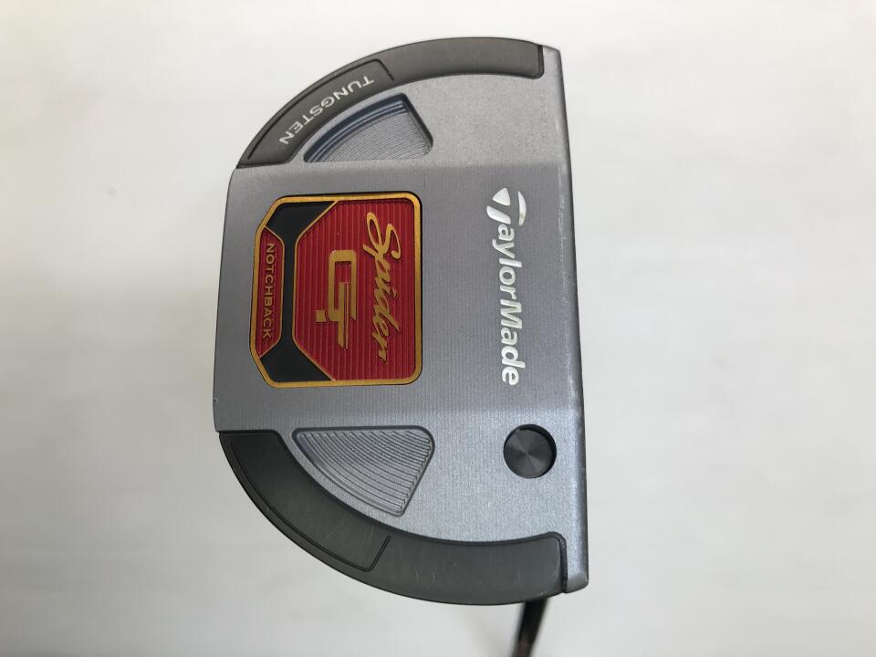 【中古】テーラーメイド Spider GT NOTCHBACK パター 34.0インチ オリジナルスチール Cランク 右利き用 Taylormade ゴルフクラブ スパイダーGT ノッチバック ゴルフドゥ ゴルフ用品 GOLF DO 中古ゴルフク|ゴルフ ドゥ 中古クラブ店