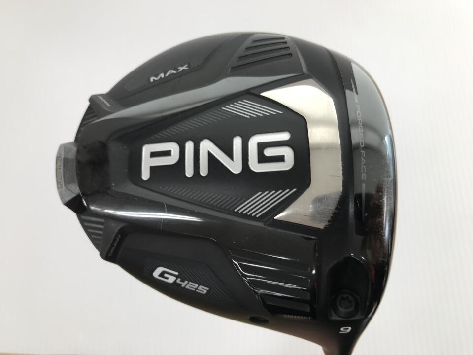 【中古】ピン G425 MAX ドライバー 9&deg; Sフレックス 45.5インチ ヘッドカバーあり ALTA J CB RED リシャフト品 Dランク 右利き用 PING ゴルフクラブ G425マックス ゴルフドゥ ゴルフ用品 GOLF DO 中古ゴル｜ゴルフ ドゥ 中古クラブ店