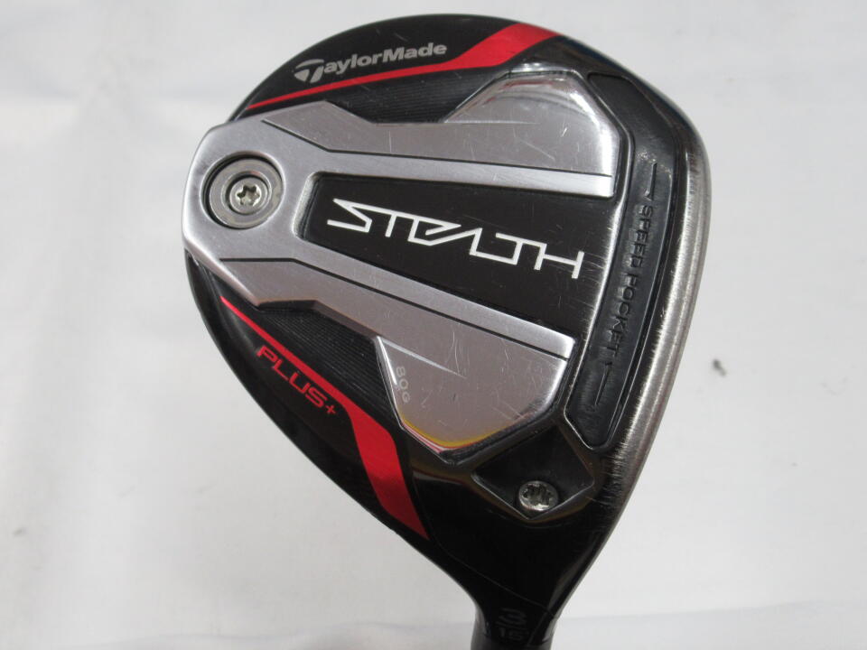 【中古】テーラーメイド STEALTH PLUS+ フェアウェイウッド 3W 15° Sフレックス 43.25インチ TENSEI SILVER TM50(STEALTH) Dランク 右利き用 Taylormade ゴルフクラブ ステルスプラス ゴルフドゥ ゴルフ用品 GOL