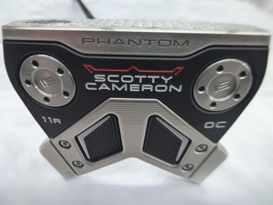 【中古】タイトリスト SC PHANTOM 11R OC パター 34.0インチ ヘッドカバーあり オリジナルスチール Bランク 左利き用 Titleist ゴルフクラブ スコッティキャメロン ファントム ゴルフドゥ ゴルフ用