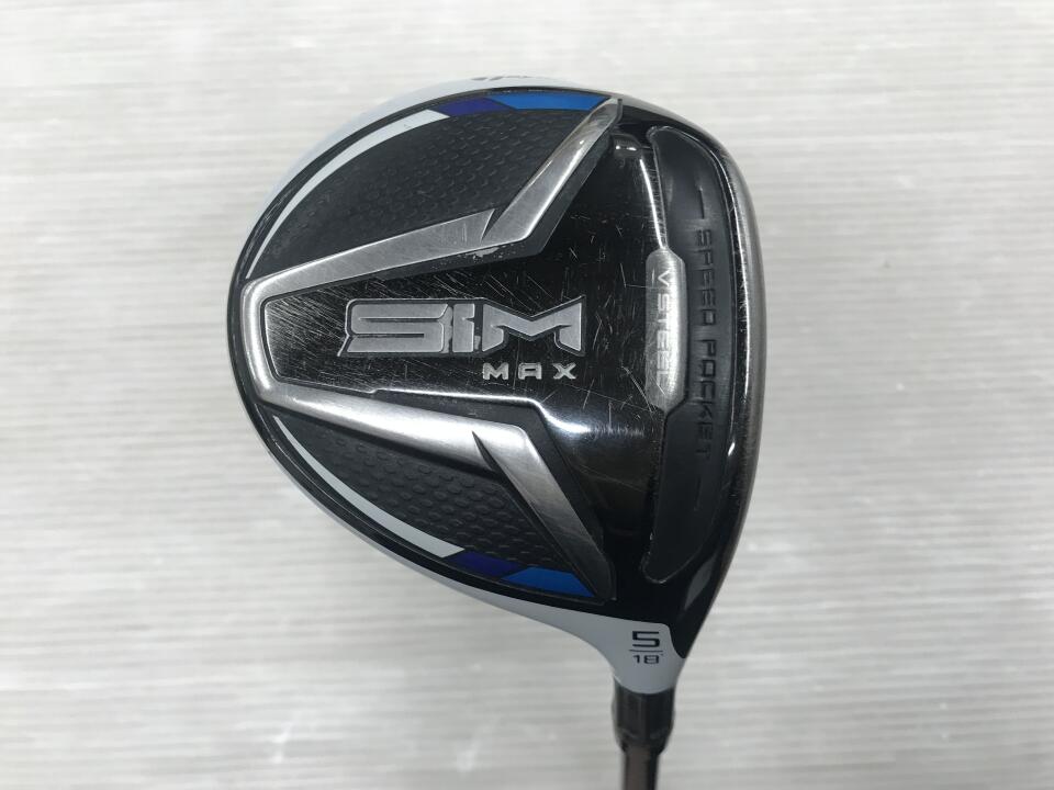【中古】テーラーメイド SIM MAX フェアウェイウッド 5W 18° SRフレックス 41.75インチ TENSEI BLUE TM50 Dランク 右利き用 Taylormade ゴルフクラブ シムマックス ゴルフドゥ ゴルフ用品 GOLF DO 中古ゴル 11,505円