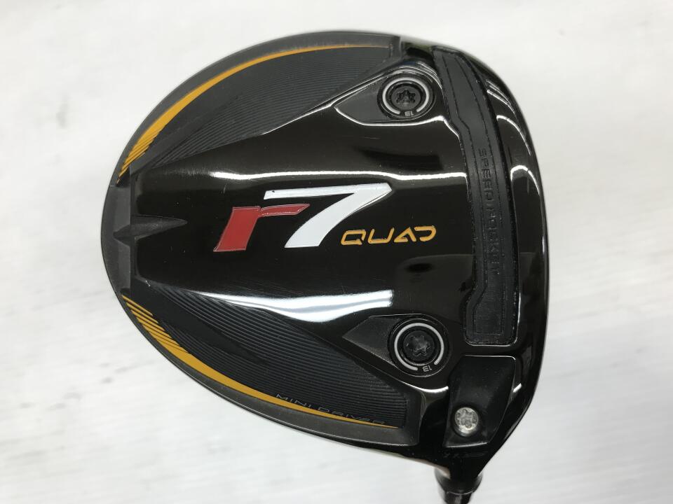 【中古】テーラーメイド r7 QUAD MINI DRIVER US ドライバー 11.5&deg; Sフレックス 43.75インチ Fujikura SPEEDER MD Cランク 右利き用 Taylormade ゴルフクラブ アールセブンクアッドミニドライバー ゴルフドゥ｜ゴルフ ドゥ 中古クラブ店
