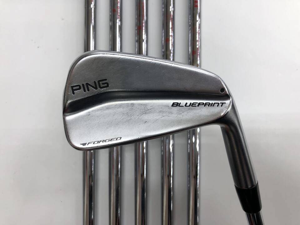 【中古】ピン BLUEPRINT アイアンセット 27° Xフレックス 38.0インチ NSプロ MODUS 3 TOUR 125 リシャフト品 Cランク 右利き用 PING ゴルフクラブ ブループリント ゴルフドゥ ゴルフ用品 GOLF DO 中古ゴル