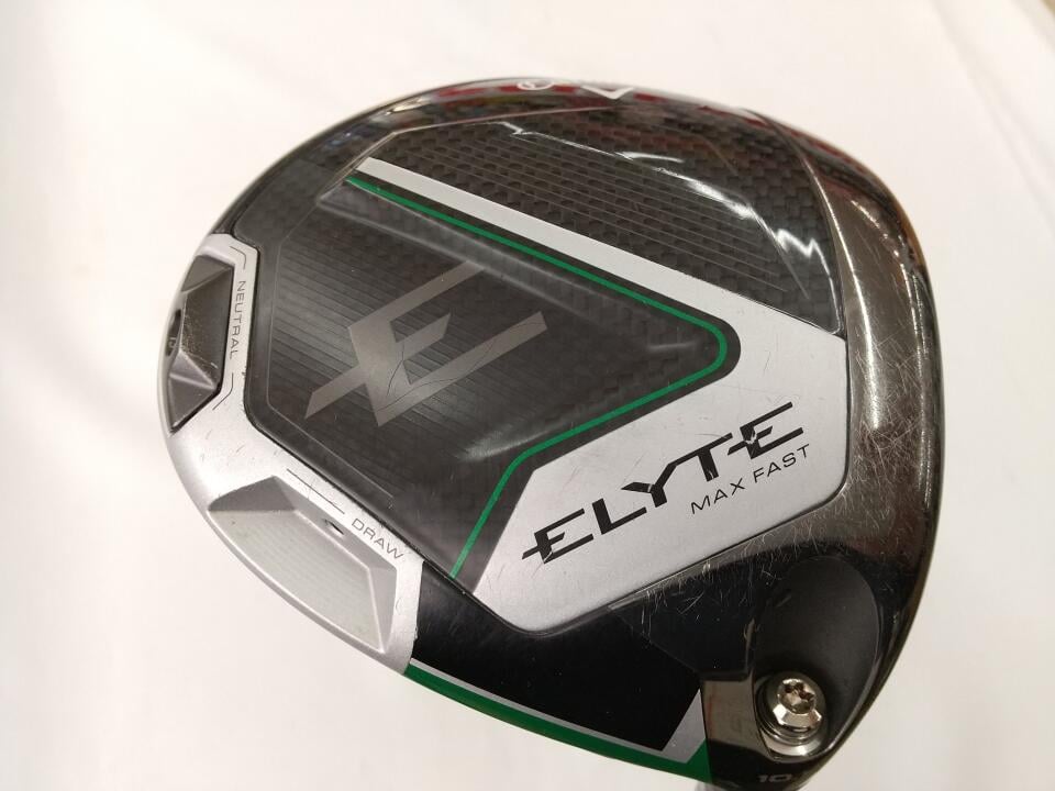 【中古】キャロウェイ ELYTE MAX FAST ドライバー 10.5&deg; Rフレックス 45.75インチ ヘッドカバーあり LIN-Q GREEN 40 for Callaway Cランク 右利き用 Callaway ゴルフクラブ エリートマックスファスト ゴルフド｜ゴルフ ドゥ 中古クラブ店