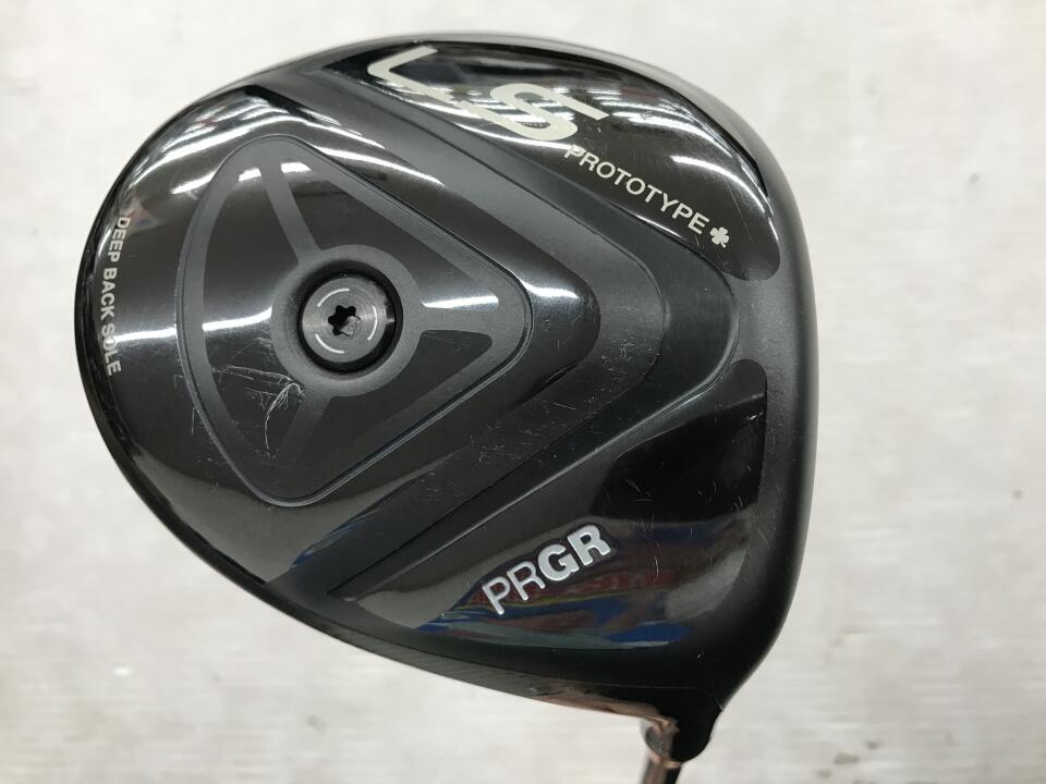 【中古】プロギア LS PROTOTYPE 1クローバー ドライバー 10° Sフレックス 45.5インチ LINQ BLUE EX 6 リシャフト品 Cランク 右利き用 PRGR ゴルフクラブ ゴルフドゥ ゴルフ用品 GOLF DO 中古ゴルフクラブ