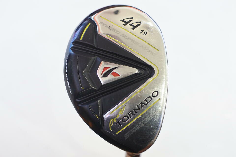 【中古】キャスコ power TORNADO SHARP SHOOTER ユーティリティ 19° Rフレックス 40.5インチ ヘッドカバーあり power TORNADO SHARP SHOOTER Cランク 右利き用 Kasco ゴルフクラブ ゴルフドゥ ゴルフ用品 GOLF DO