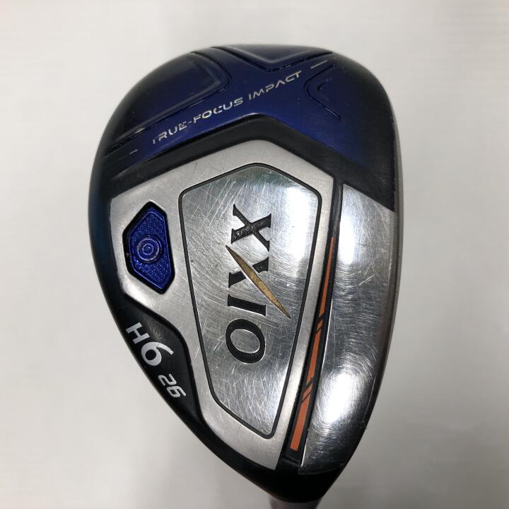 【中古】ダンロップ XXIO 10 ネイビー ユーティリティ 26° Sフレックス 39.75インチ ヘッドカバーあり MP1000 ネイビー Cランク 右利き用 DUNLOP ゴルフクラブ ゼクシオ10 ゴルフドゥ ゴルフ用品 GOLF
