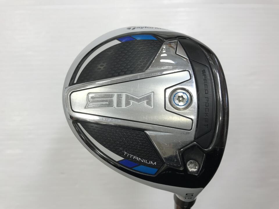【中古】テーラーメイド SIM フェアウェイウッド 5W 19° Sフレックス 42.25インチ TENSEI SILVER TM 50(SIM2) リシャフト品 Cランク 右利き用 Taylormade ゴルフクラブ シム ゴルフドゥ ゴルフ用品 GOLF DO 中