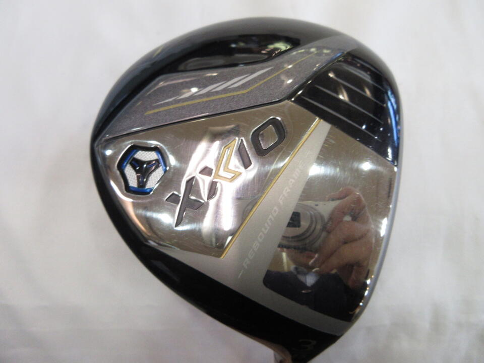 【中古】ダンロップ XXIO 13 ネイビー フェアウェイウッド 3W 15° Rフレックス 43.25インチ ヘッドカバーあり MP1300 ネイビー Bランク 右利き用 DUNLOP ゴルフクラブ ゼクシオ13 ゴルフドゥ ゴルフ用