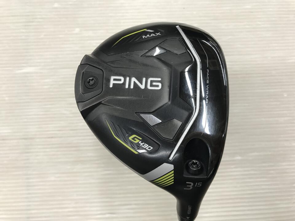 【中古】ピン G430 MAX フェアウェイウッド 3W 15° Sフレックス 43.0インチ ALTA J CB BLACK Cランク 右利き用 PING ゴルフクラブ G430マックス ゴルフドゥ ゴルフ用品 GOLF DO 中古ゴルフクラブ