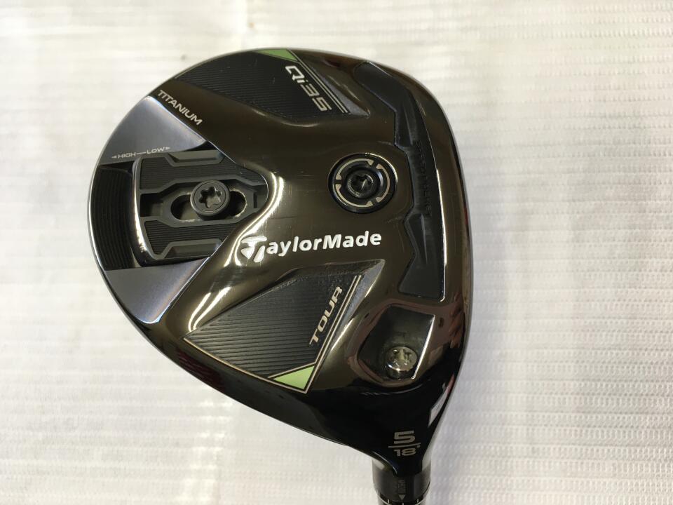 【中古】テーラーメイド Qi35 TOUR フェアウェイウッド 5W 18° Sフレックス 42.25インチ ヘッドカバーあり Diamana BLUE TM50 2025 リシャフト品 Cランク 右利き用 Taylormade ゴルフクラブ Qi35ツアー ゴル|ゴルフ ドゥ 中古クラブ店