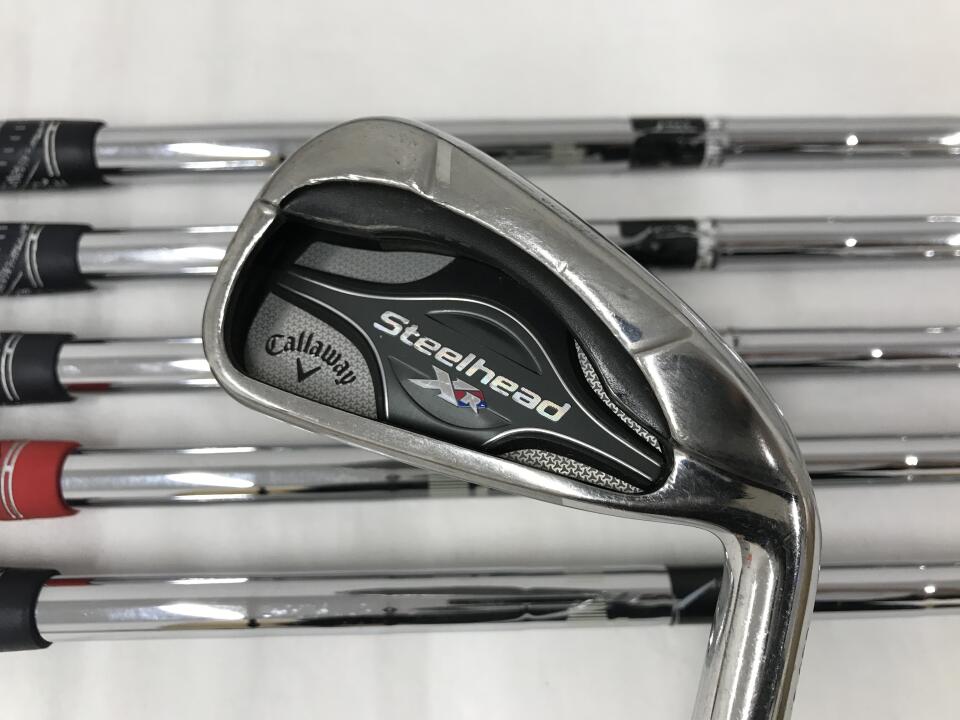 【中古】キャロウェイ Steelhead XR アイアンセット Sフレックス 38.5インチ NSプロ950GH Dランク 右利き用 Callaway ゴルフクラブ ゴルフドゥ ゴルフ用品 GOLF DO 中古ゴルフクラブ
