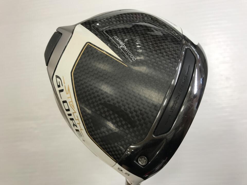 【中古】テーラーメイド STEALTH GLOIRE+ ドライバー 9.5° Sフレックス 45.25インチ ヘッドカバーあり Diamana BLUE TM 50 リシャフト品 Cランク 右利き用 Taylormade ゴルフクラブ ステルスグローレプラス