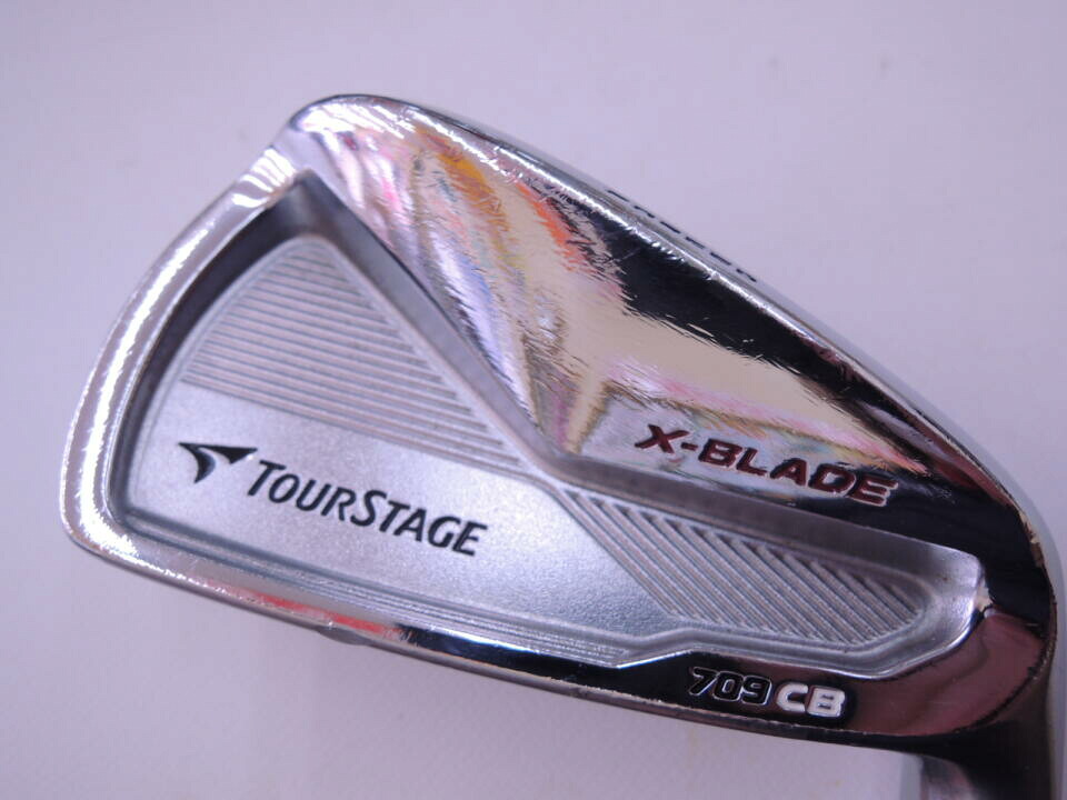 【中古】ブリヂストン ツアーステージ X-BLADE 709 CB アイアンセット Sフレックス 37.75インチ NSプロ MODUS 3 TOUR 120 Cランク 右利き用 BRIDGESTONE ゴルフクラブ ゴルフドゥ ゴルフ用品 GOLF DO 中古ゴル