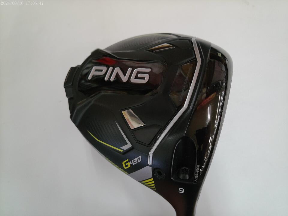 【中古】ピン G430 MAX ドライバー 9° Sフレックス 45.0インチ ヘッドカバーあり ALTA J CB BLACK Cランク 右利き用 PING ゴルフクラブ G430マックス ゴルフドゥ ゴルフ用品 GOLF DO 中古ゴルフクラブ