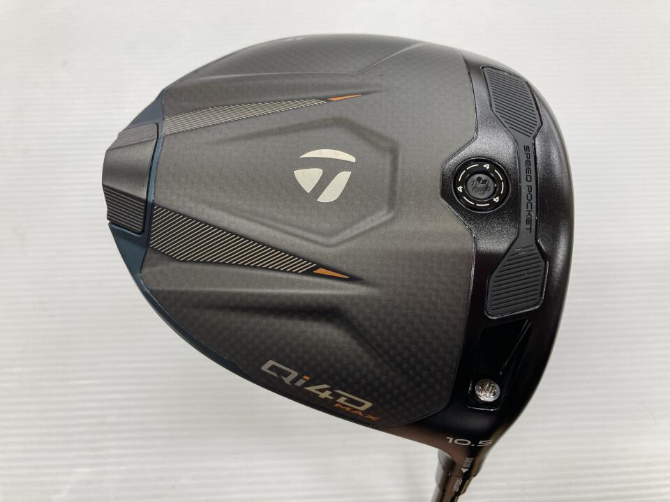 【中古】テーラーメイド Qi4D MAX ドライバー 10.5° Xフレックス 45.5インチ ヘッドカバーあり TENSEI PROORANGE 60 リシャフト品 Bランク 右利き用 Taylormade ゴルフクラブ Qi4Dマックス ゴルフドゥ ゴル