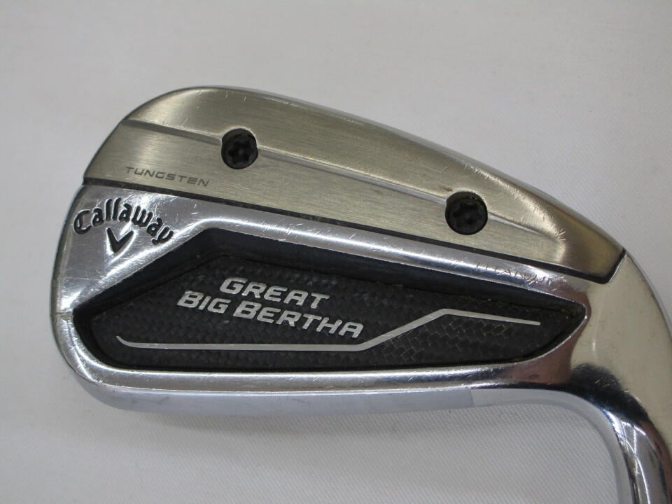 【中古】キャロウェイ GREAT BIG BERTHA 2023 US アイアンセット F2フレックス 38.0インチ UST HELIUM NANOCORE IP 60 Dランク 右利き用 Callaway ゴルフクラブ ゴルフドゥ ゴルフ用品 GOLF DO 中古ゴルフクラブ