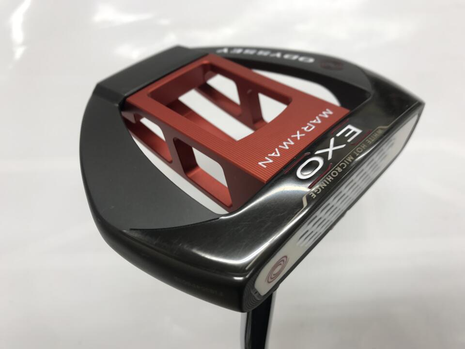 【中古】オデッセイ EXO MARXMAN 2019 パター 33.0インチ ヘッドカバーあり オリジナルスチール Cランク 右利き用 ODYSSEY ゴルフクラブ ゴルフドゥ ゴルフ用品 GOLF DO 中古ゴルフクラブ