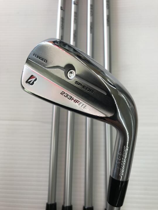 【中古】ブリヂストン 233HF アイアンセット 25&deg; 38.0インチ SPEEDER NX BS40i Cランク 右利き用 BRIDGESTONE ゴルフクラブ ゴルフドゥ ゴルフ用品 GOLF DO 中古ゴルフクラブ｜ゴルフ ドゥ 中古クラブ店