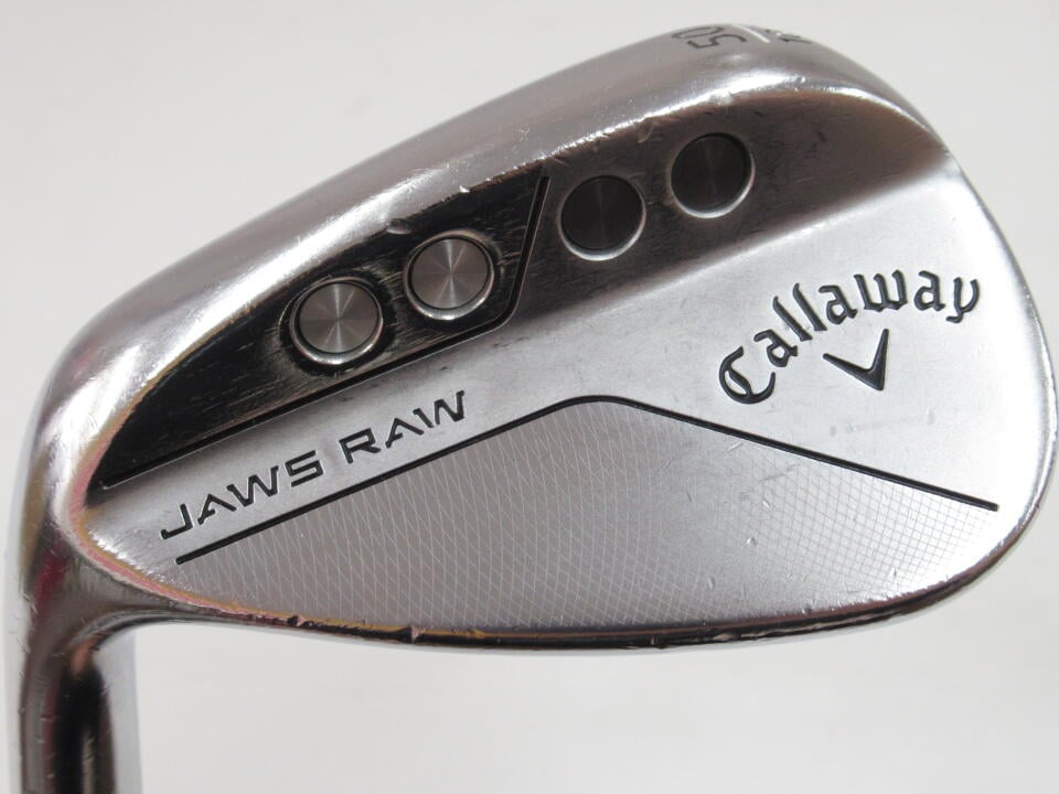 【中古】キャロウェイ JAWS RAW クロム ウェッジ 50° Sフレックス 35.5インチ KBS WEDGE 120 リシャフト品 Cランク 左利き用 Callaway ゴルフクラブ ジョーズ ロウ ゴルフドゥ ゴルフ用品 GOLF DO 中古ゴ