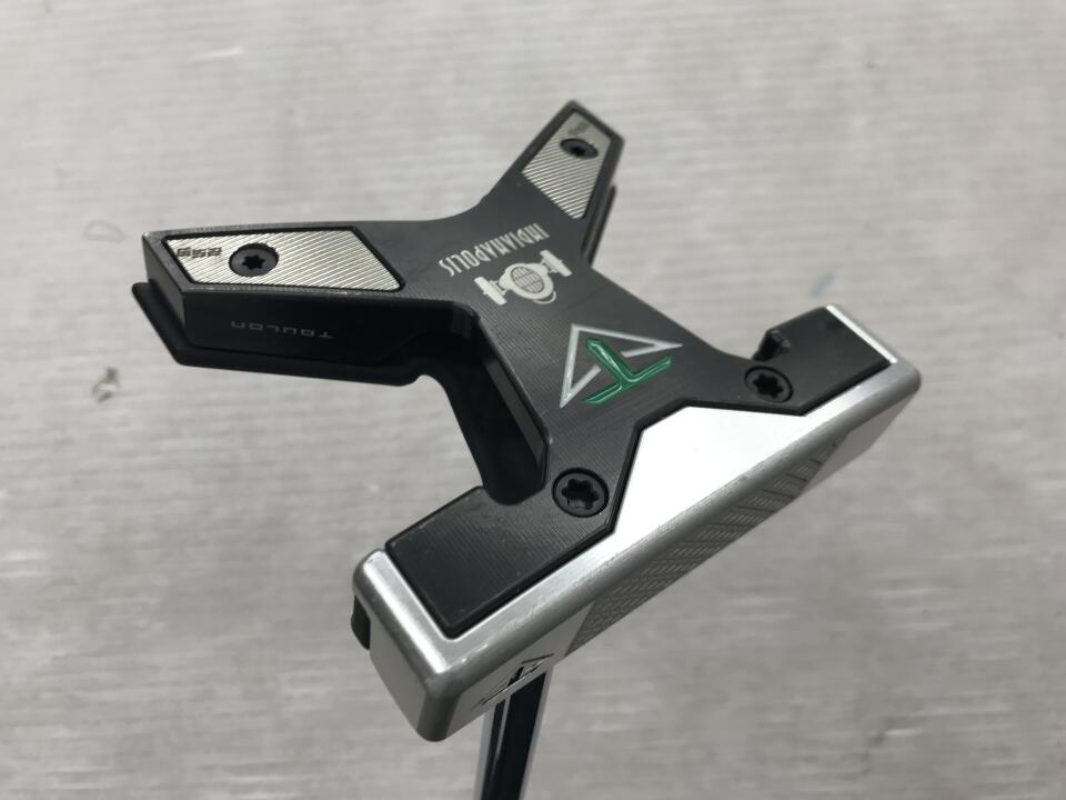 【中古】オデッセイ TOULON DESIGN INDIANAPOLIS 2017 パター 34.0インチ オリジナルスチール リシャフト品 Cランク 右利き用 ODYSSEY ゴルフクラブ ゴルフドゥ ゴルフ用品 GOLF DO 中古ゴルフクラブ