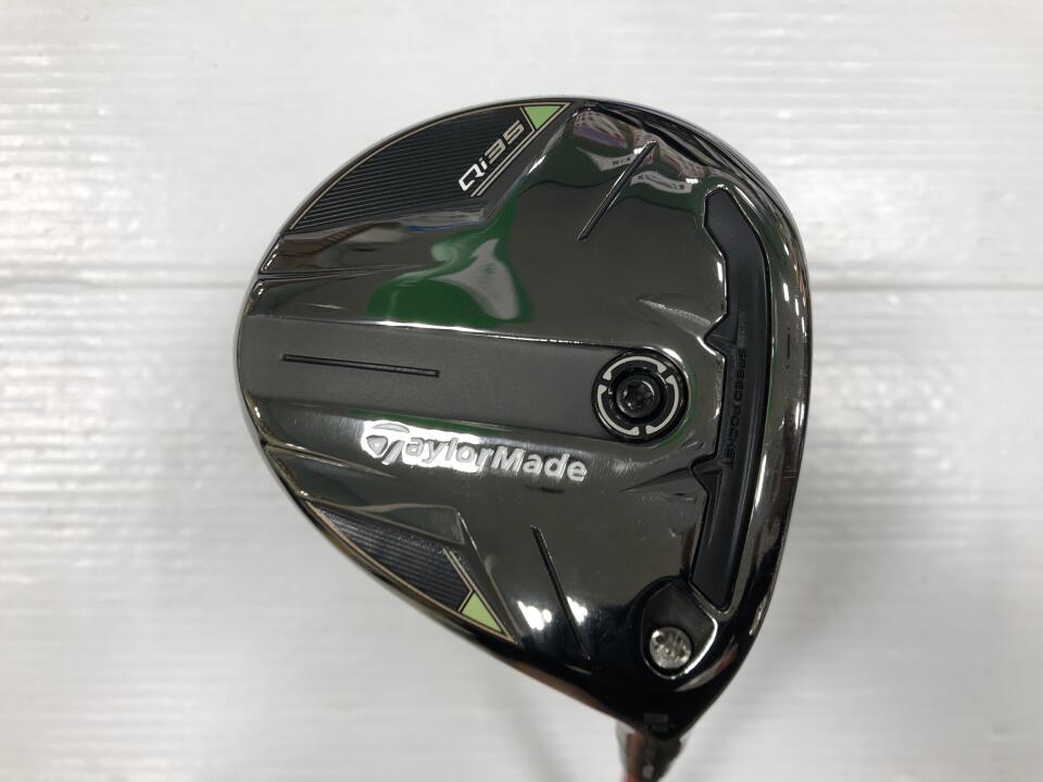 【中古】テーラーメイド Qi35 フェアウェイウッド 3W 15° Sフレックス 43.25インチ ヘッドカバーあり ツアーAD DI-6 リシャフト品 Cランク 右利き用 Taylormade ゴルフクラブ ゴルフドゥ ゴルフ用品 G