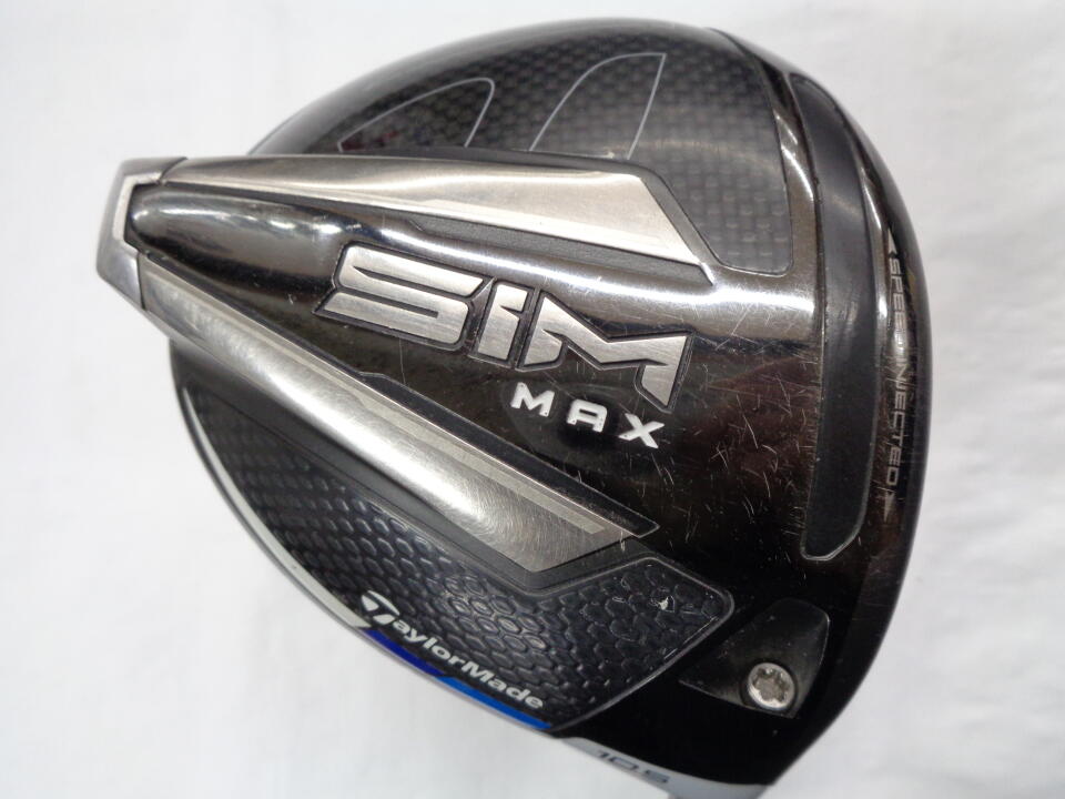 【中古】テーラーメイド SIM MAX ドライバー 10.5° SRフレックス 45.75インチ TENSEI BLUE TM50 Dランク 右利き用 Taylormade ゴルフクラブ シムマックス ゴルフドゥ ゴルフ用品 GOLF DO 中古ゴルフクラブ