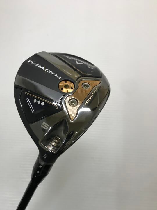 【中古】キャロウェイ PARADYM ◆◆◆ フェアウェイウッド 5W 18° Sフレックス 42.5インチ ヘッドカバーあり TENSEI GREEN 60 for Callaway リシャフト品 Dランク 右利き用 Callaway ゴルフクラブ パラダイ