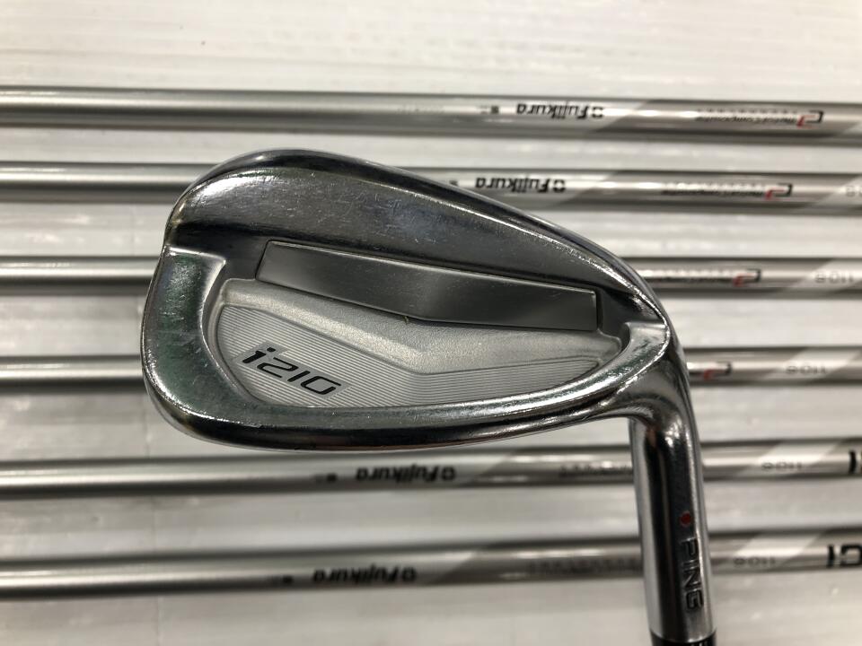 【中古】ピン i210 アイアンセット 26° Sフレックス 38.25インチ MCI 110 リシャフト品 Cランク 右利き用 PING ゴルフクラブ ゴルフドゥ ゴルフ用品 GOLF DO 中古ゴルフクラブ