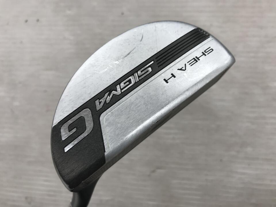 【中古】ピン SIGMA G SHEA H Platinum パター 34.0インチ オリジナルスチール Cランク 右利き用 PING ゴルフクラブ ゴルフドゥ ゴルフ用品 GOLF DO 中古ゴルフクラブ