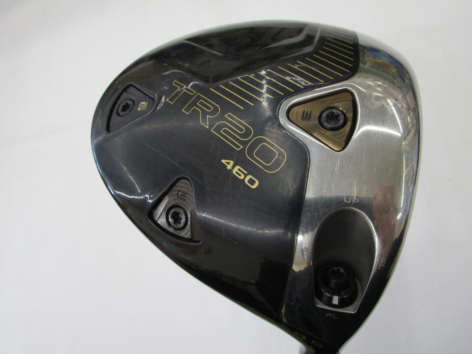 【中古】ホンマゴルフ TOUR WORLD TR20 460 ドライバー 9.5° Sフレックス 45.25インチ ヘッドカバーあり VIZARD TR20-50 Dランク 右利き用 ゴルフクラブ ツアーワールドTR20 460 ゴルフドゥ ゴルフ用品 GOLF