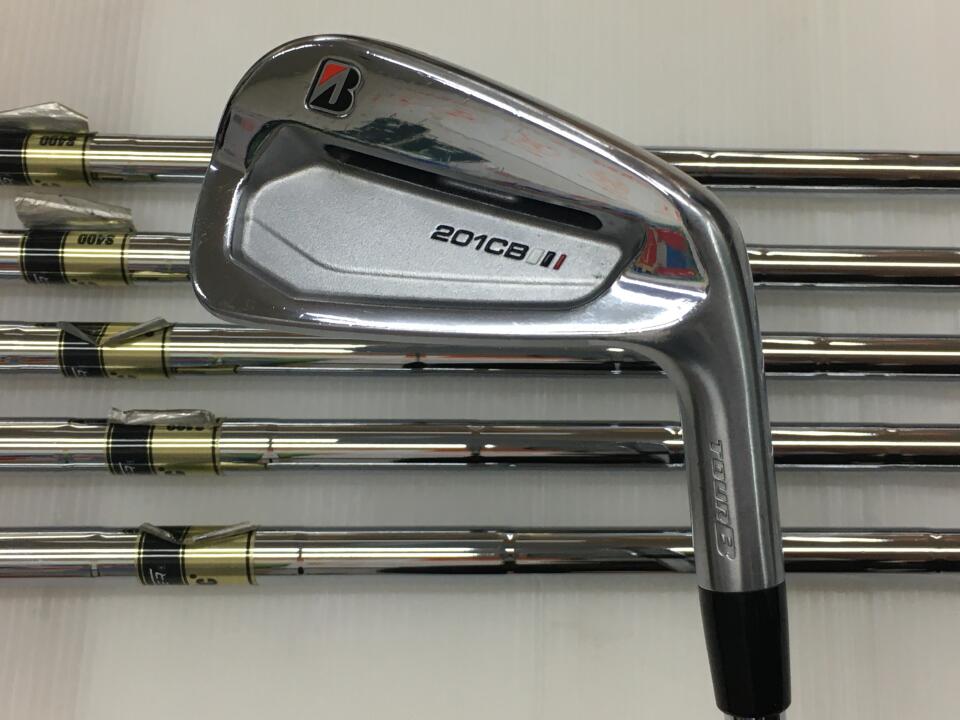 【中古】ブリヂストン TOUR B 201CB アイアンセット 24.5° S200フレックス 38.0インチ ダイナミックゴールド Cランク 右利き用 BRIDGESTONE ゴルフクラブ ゴルフドゥ ゴルフ用品 GOLF DO 中古ゴルフクラ