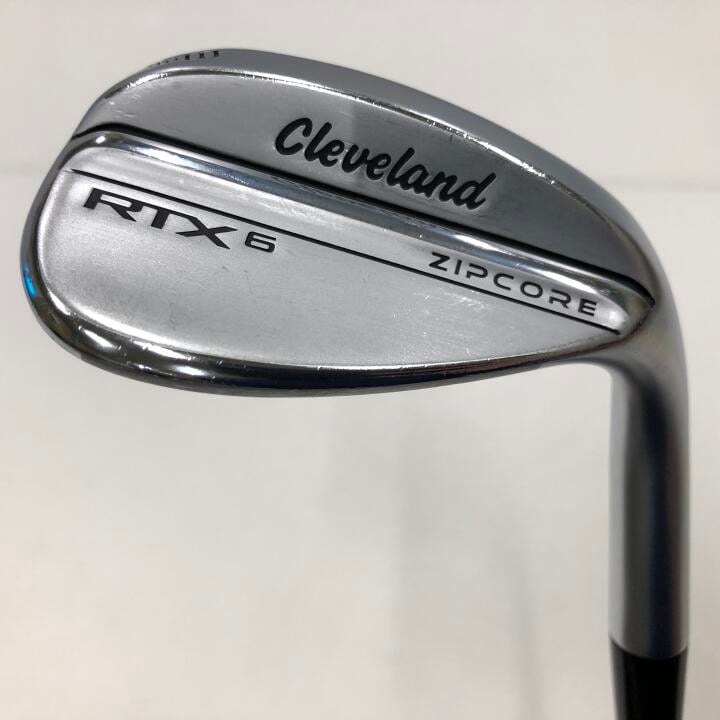 【中古】クリーブランド RTX 6 ZIPCORE ツアーサテン ウェッジ 58° S200フレックス 35.0インチ ダイナミックゴールド D.S.T.(NEWデザイン) Cランク 右利き用 Cleveland ゴルフクラブ ゴルフドゥ ゴルフ用