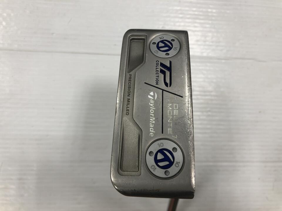 【中古】テーラーメイド TP COLLECTION HYDRO BLAST DEL MONTE 7 US パター 34.0インチ ヘッドカバーあり オリジナルスチール Dランク 右利き用 Taylormade ゴルフクラブ ゴルフドゥ ゴルフ用品 GOLF DO 中古ゴ