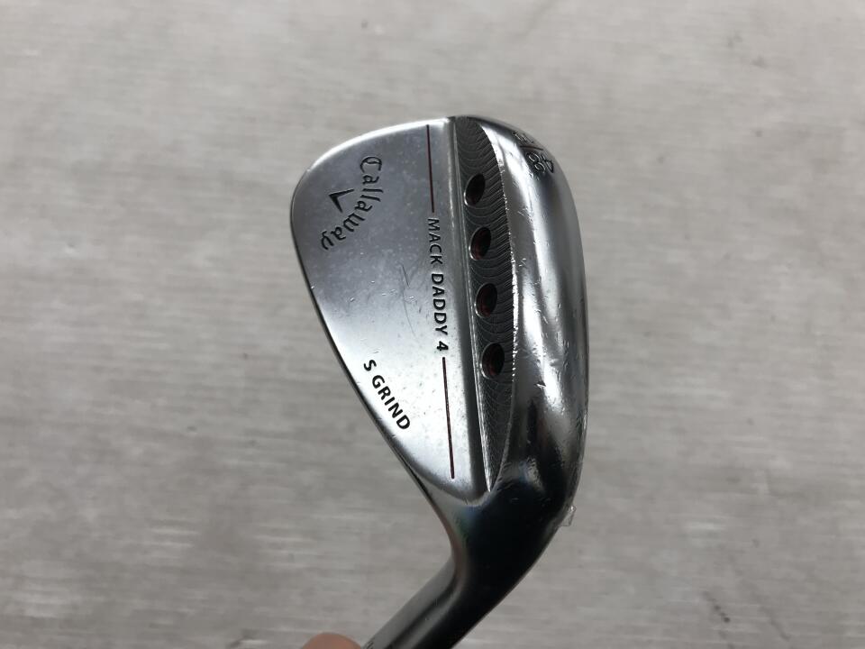 【中古】キャロウェイ MACK DADDY 4 クロムメッキ ウェッジ 48° Sフレックス 35.5インチ NSプロ MODUS 3 TOUR 120 Dランク 右利き用 Callaway ゴルフクラブ ゴルフドゥ ゴルフ用品 GOLF DO 中古ゴルフクラブ