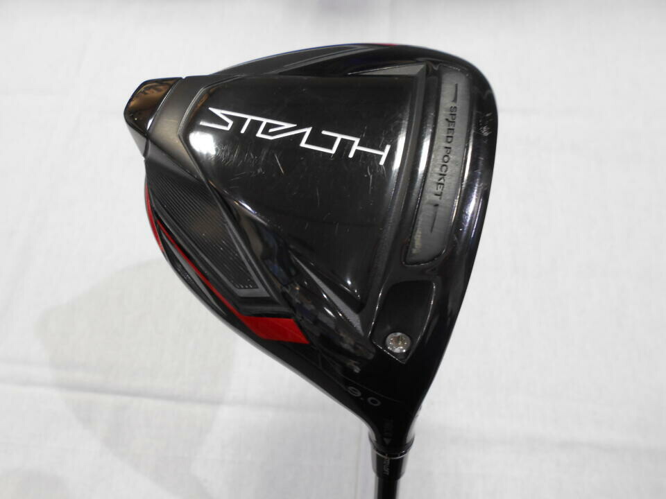 【中古】テーラーメイド STEALTH ドライバー 9.0° Sフレックス 45.75インチ ヘッドカバーあり TENSEI RED TM50 Cランク 右利き用 Taylormade ゴルフクラブ ステルス ゴルフドゥ ゴルフ用品 GOLF DO 中古ゴ