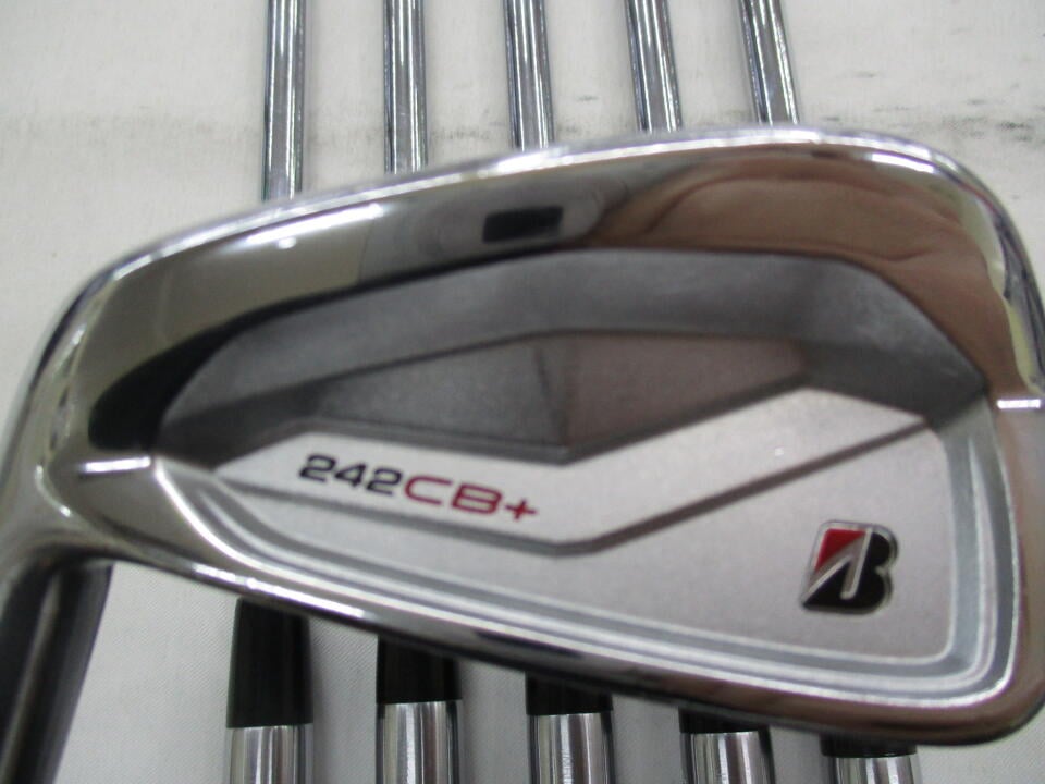 【中古】ブリヂストン 242CB+ アイアンセット 24° Sフレックス 38.25インチ N.S.PRO 850GH neo リシャフト品 Cランク 左利き用 BRIDGESTONE ゴルフクラブ ゴルフドゥ ゴルフ用品 GOLF DO 中古ゴルフクラブ