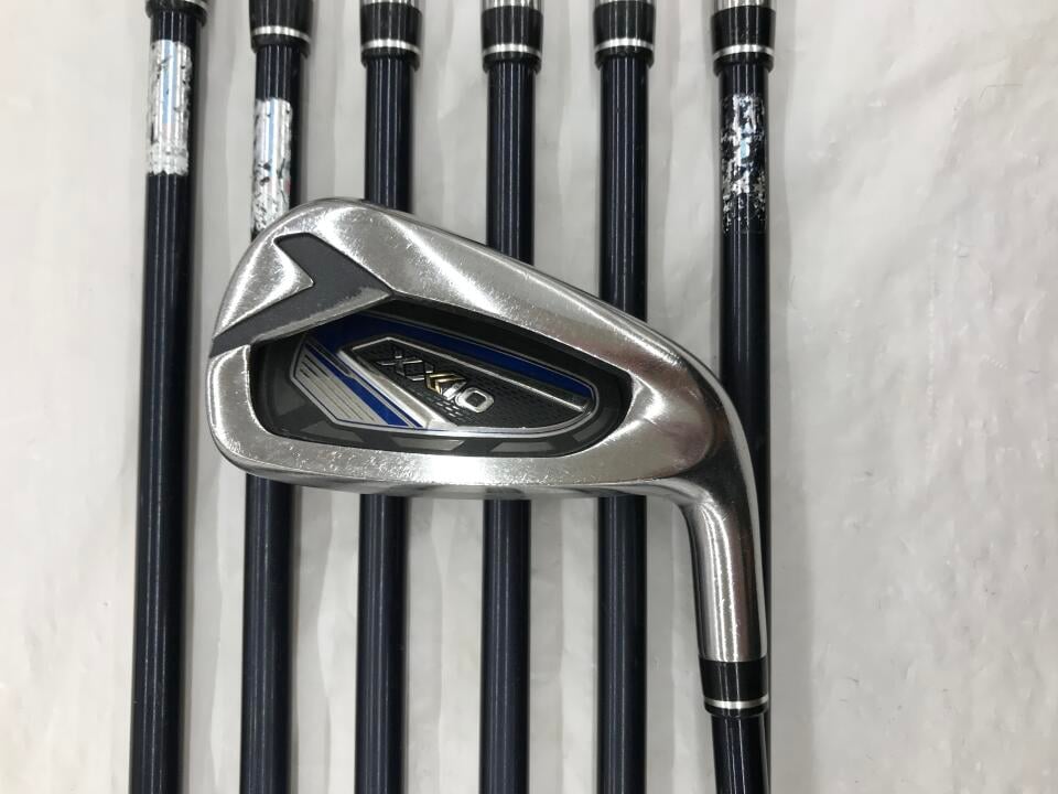 【中古】ダンロップ XXIO 12 ネイビー アイアンセット SRフレックス 37.75インチ MP1200 ネイビー Cランク 右利き用 DUNLOP ゴルフクラブ ゼクシオ12 ゴルフドゥ ゴルフ用品 GOLF DO 中古ゴルフクラブ