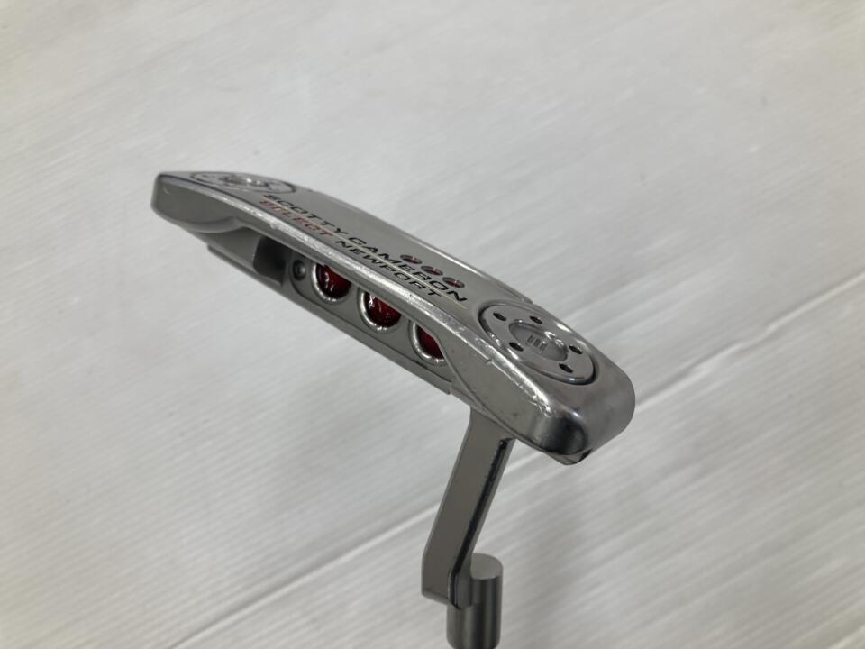【中古】タイトリスト SC SELECT NEWPORT 2018 パター 34.0インチ オリジナルスチール Cランク 右利き用 Titleist ゴルフクラブ スコッティキャメロン セレクト ニューポート ゴルフドゥ ゴルフ用品 GO