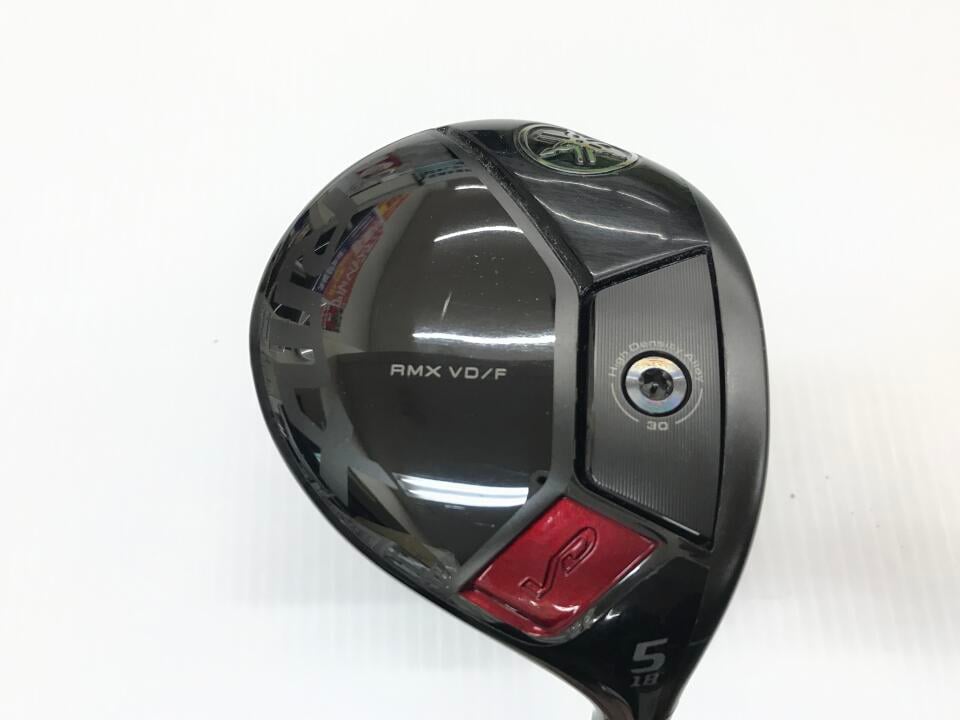 【中古】ヤマハ RMX VD フェアウェイウッド 5W 18° Sフレックス 42.25インチ ヘッドカバーあり ツア-AD　BB-6 リシャフト品 Cランク 右利き用 YAMAHA ゴルフクラブ リミックス ゴルフドゥ ゴルフ用品