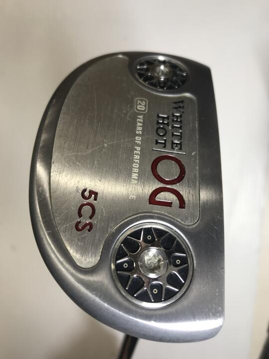 【中古】オデッセイ ホワイト ホット OG #5 CS パター 34.0インチ STROKE LAB Dランク 右利き用 ODYSSEY ゴルフクラブ ゴルフドゥ ゴルフ用品 GOLF DO 中古ゴルフクラブ