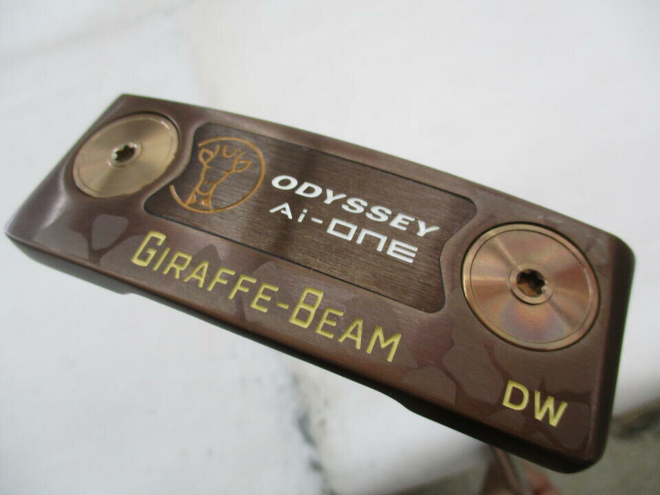 【中古】オデッセイ Ai-ONE GIRAFFE-BEAM DW パター 34.0インチ ヘッドカバーあり オリジナルスチール Cランク 右利き用 ODYSSEY ゴルフクラブ ゴルフドゥ ゴルフ用品 GOLF DO 中古ゴルフクラブ|ゴルフ ドゥ 中古クラブ店
